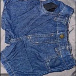 Garanimals blue denim shorts